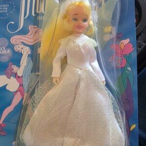 Vintage 1993 Blue Box Thumbelina & Prince Cornelius RARE Poseable Dolls NIB